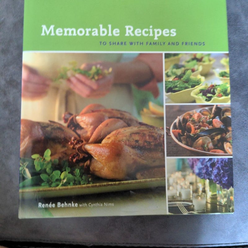 Memorable Recipes