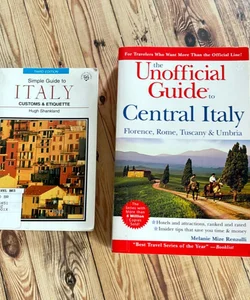 Bundle of Italy Guide Books