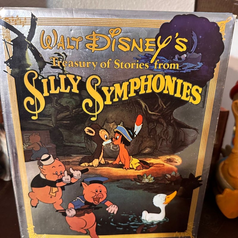 Walt Disney's Treasury of Stories from Silly Symphonies (1981, Hardcover Book)