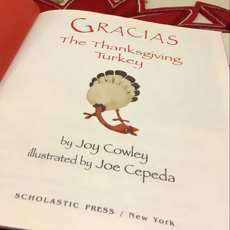 Gracias, the Thanksgiving Turkey