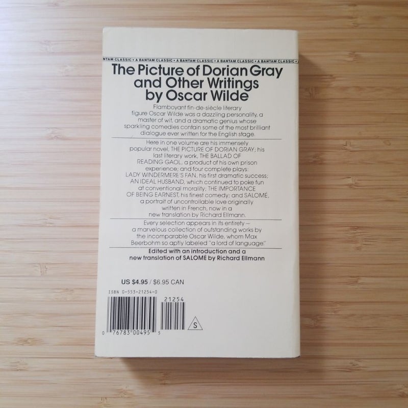 The Picture of Dorian Gray and Other Writings 
