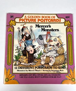 Mercer’s Monsters - A Golden Book of Picture Postcards
