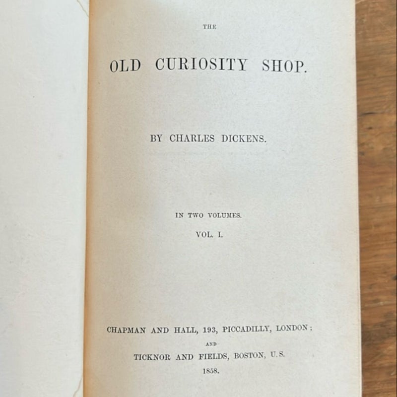 The Old Curiousity Shop