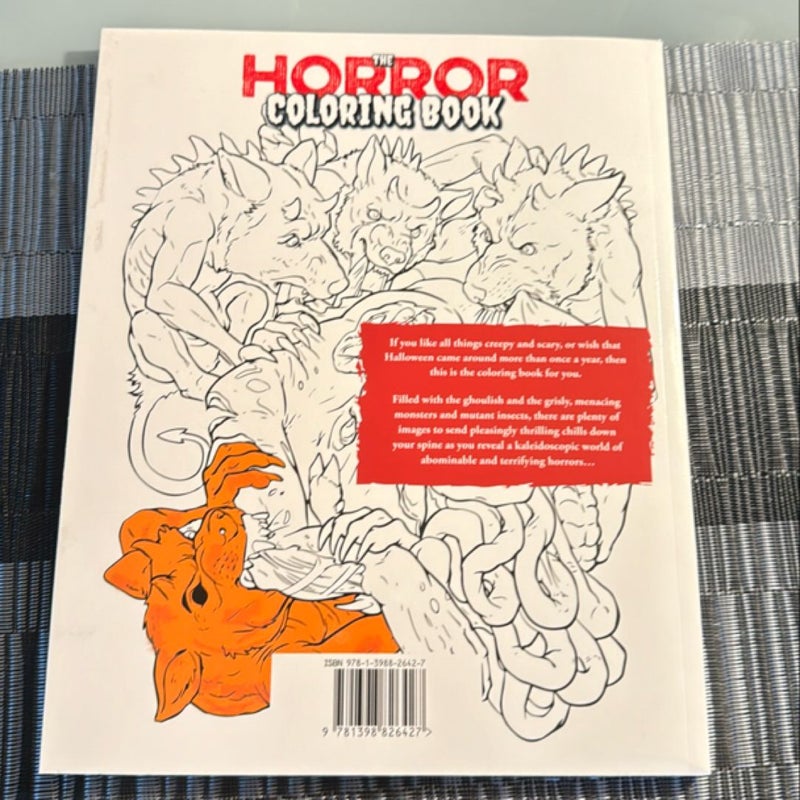 The Horror Coloring Book