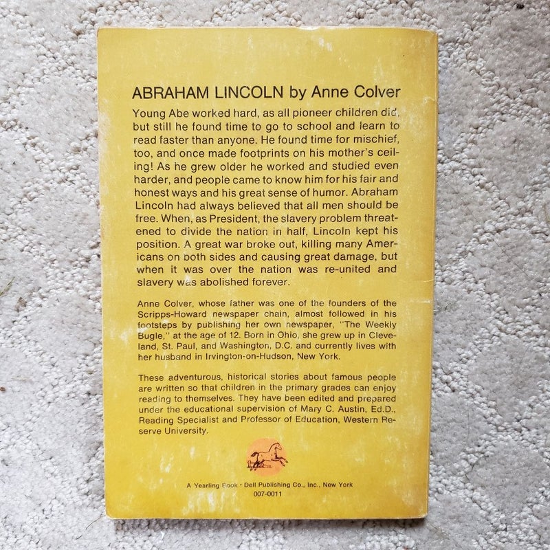 Abraham Lincoln (3rd Dell Printing, 1968)