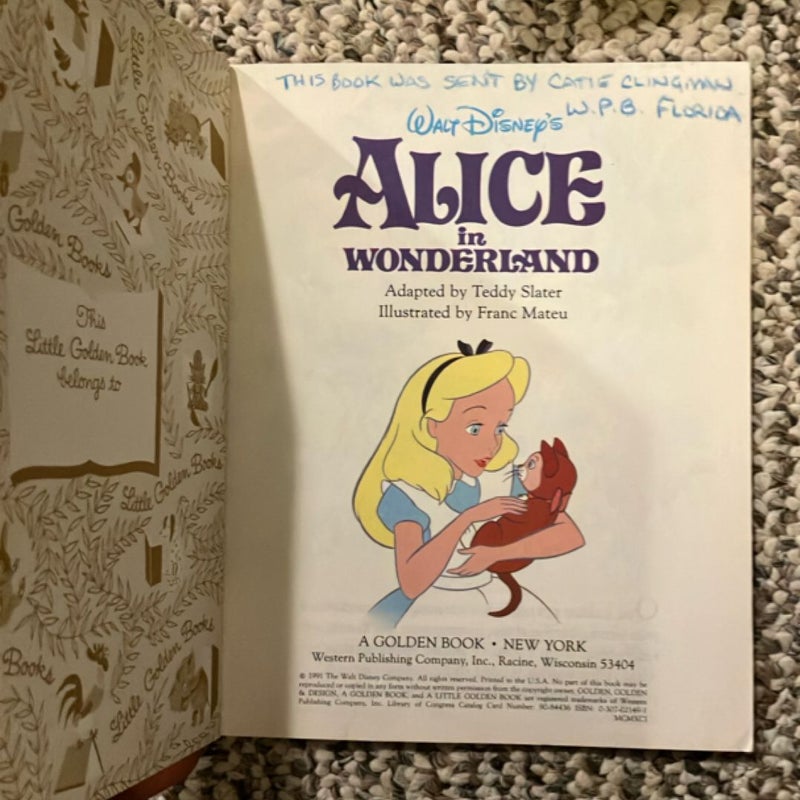 Alice's Adventures in Wonderland
