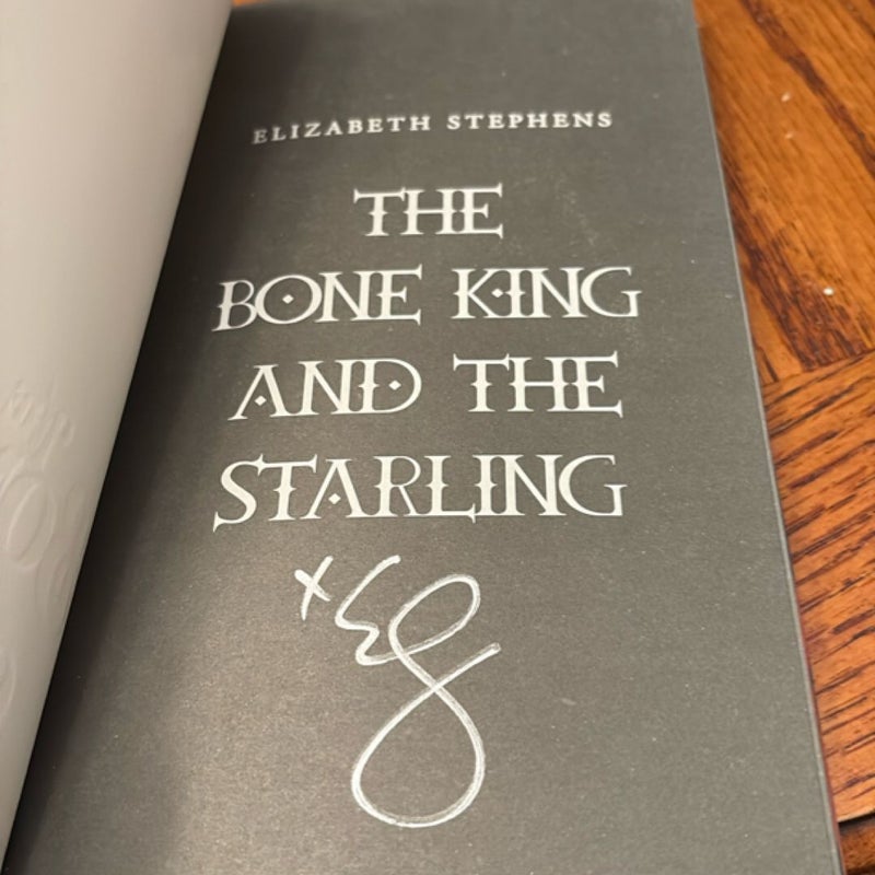 The Bone King And The Starling (SIGNED)
