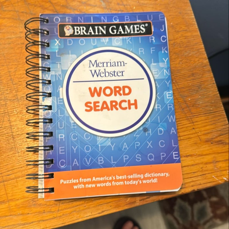Mini Brain Games Merriam-Webster Word Searches