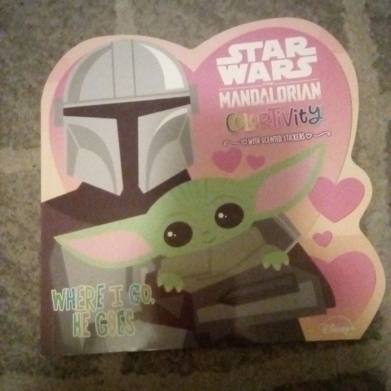 Mandalorian Valentine Shaped Colortivity