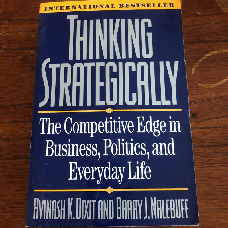 Thinking Strategically