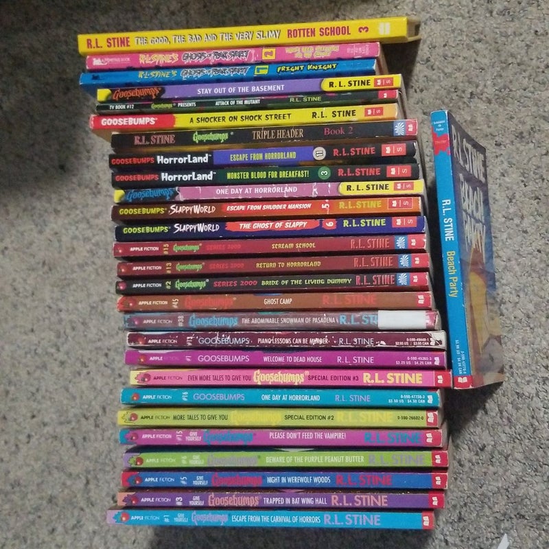 R. L. Stine Books, Goosebumps