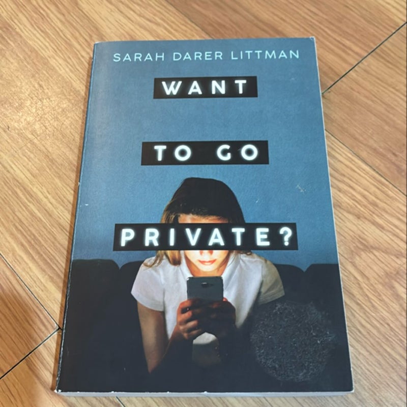 Want to Go Private?