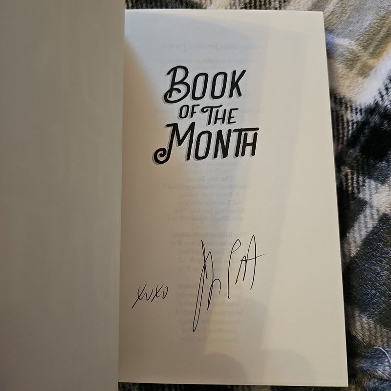 Book of the Month (signed)