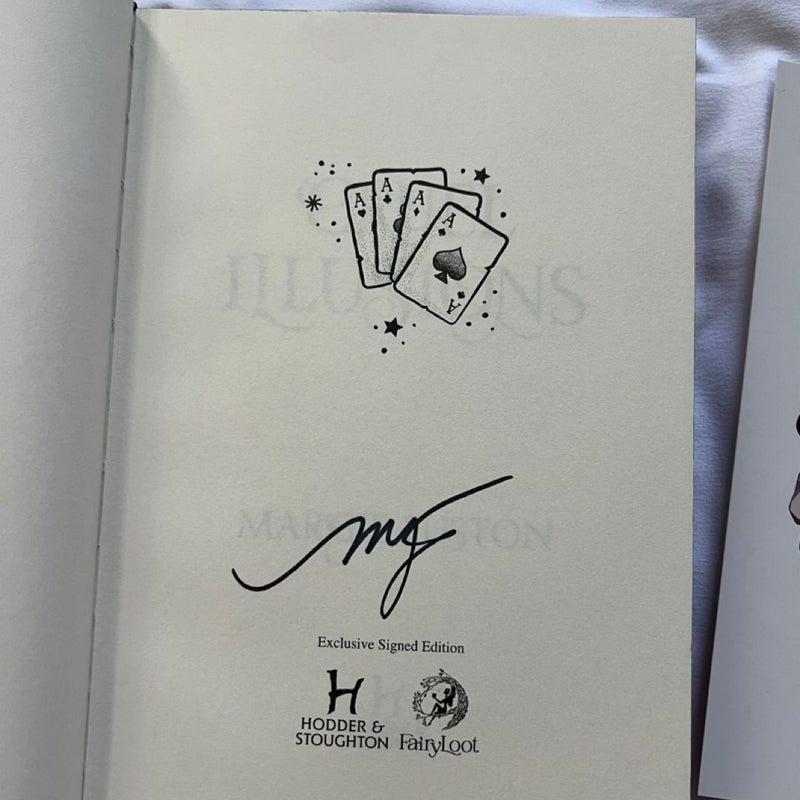 Fairyloot Signed Cruel Illusions