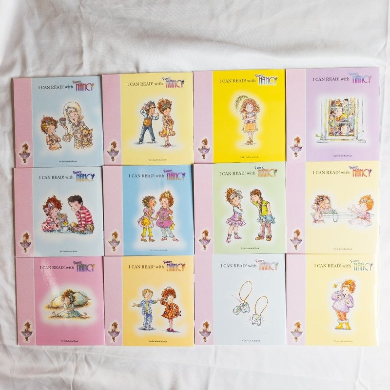 Fancy Nancy Phonics Books Fun Set I Can Read Early Readers Lot 12