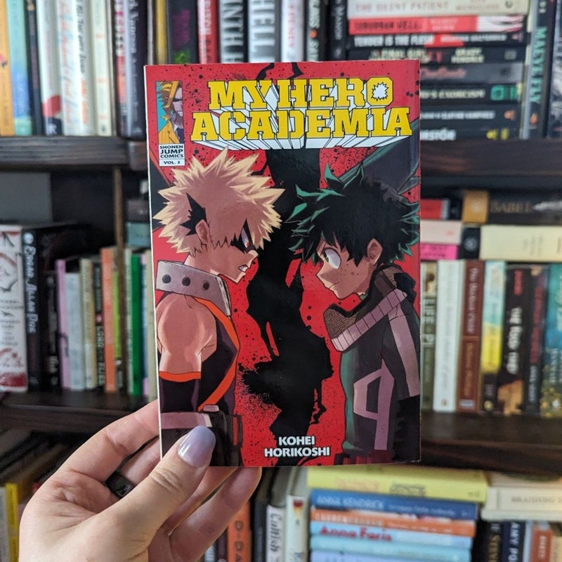 My Hero Academia, Vol. 1, 2, & 3