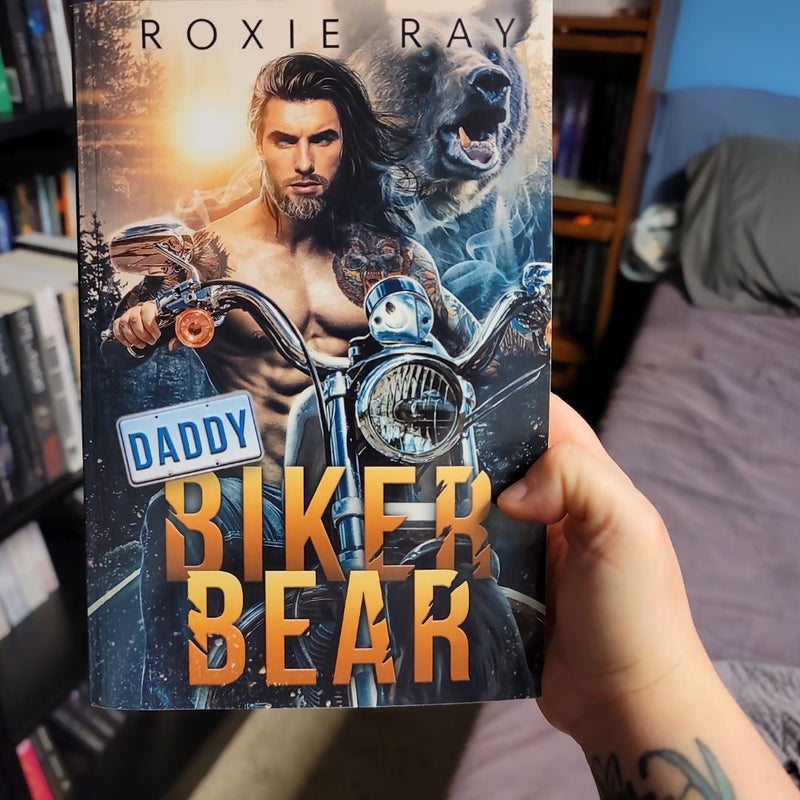 Daddy biker bear