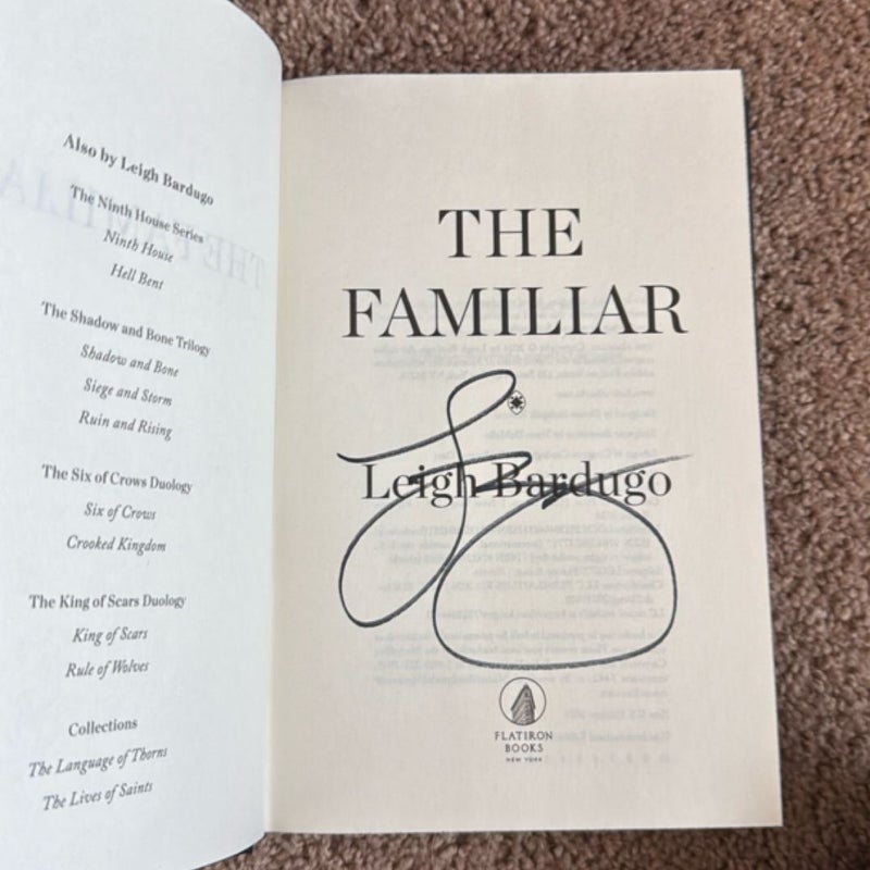 The Familiar (Signed Copy)