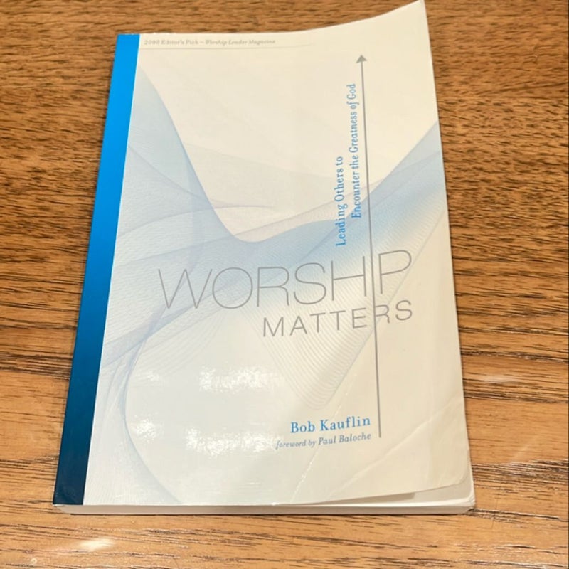 Worship Matters