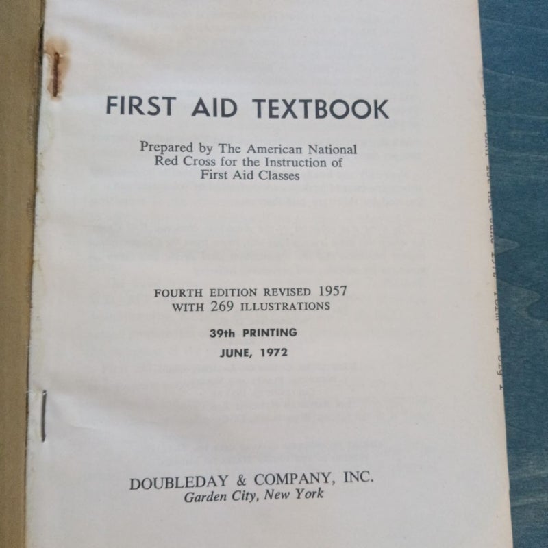 First Aid Fourth Edition 