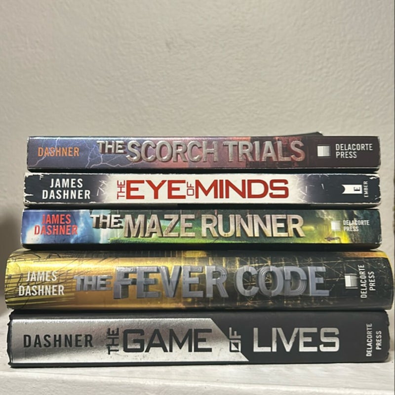 James Dashner Bundle of 5