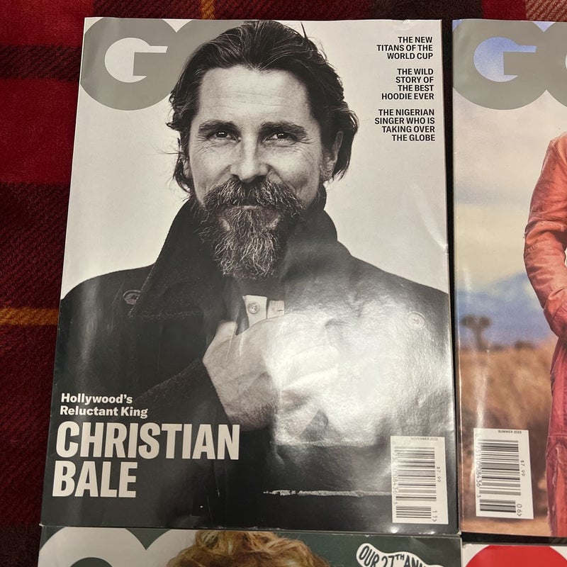 GQ Magazine Lot of 4