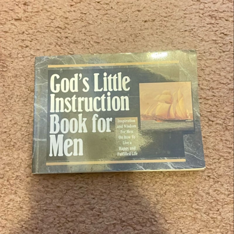 God's Little Instruction Book for Men