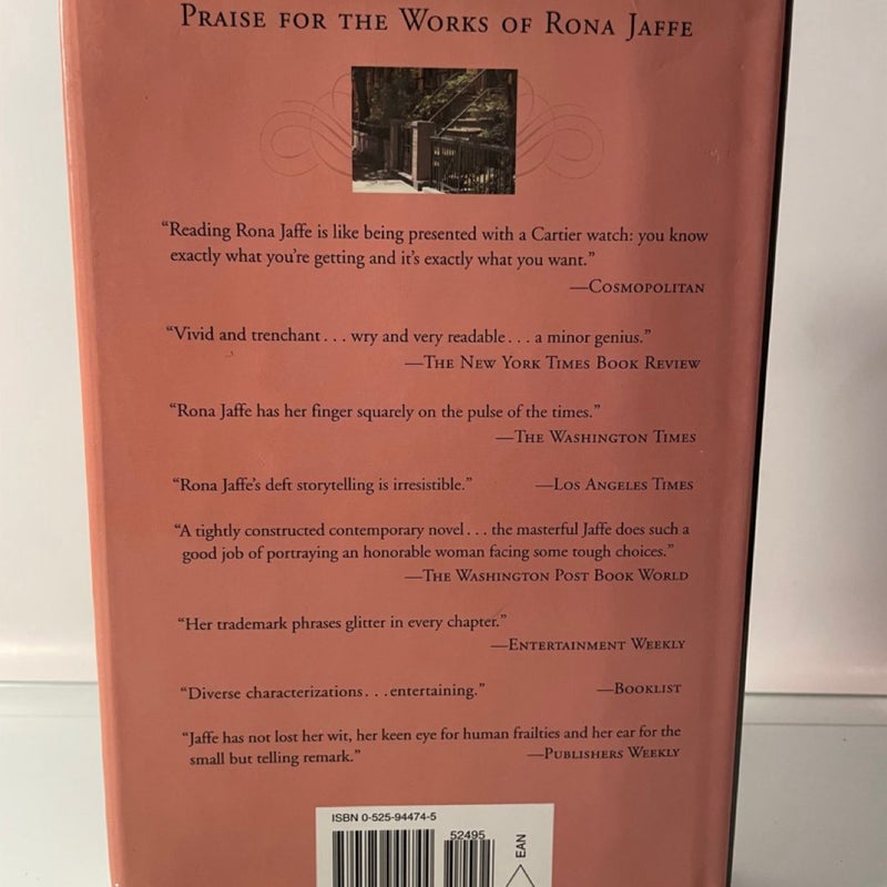 The Road Taken by Rona Jaffe with Pitch Letter (First Edition, 2000, Hardcover)