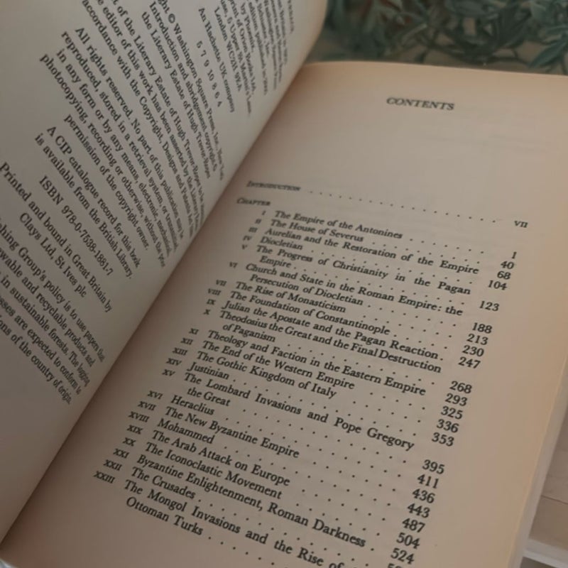 The Decline and Fall of the Roman Empire