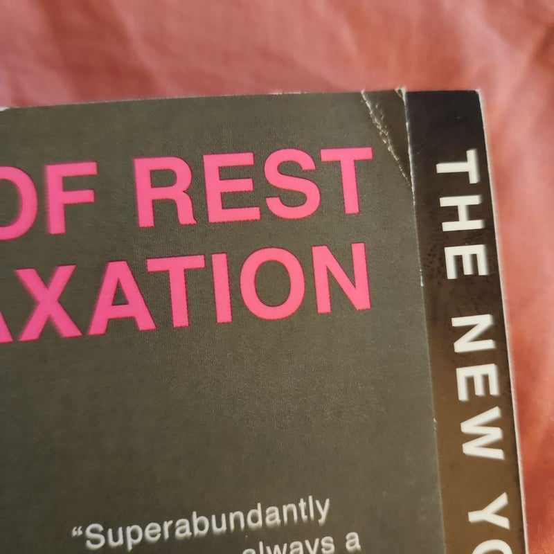 My Year of Rest and Relaxation