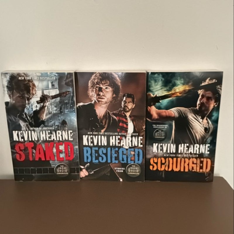 Iron Druid Chronicles, books 1-10