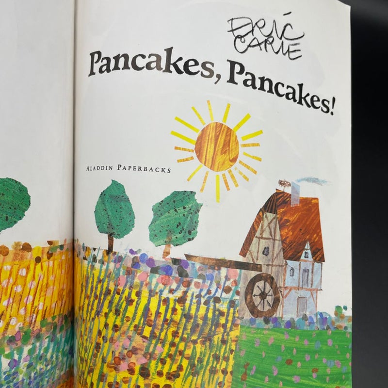 Eric Carle pancakes , pancakes! Paperback book