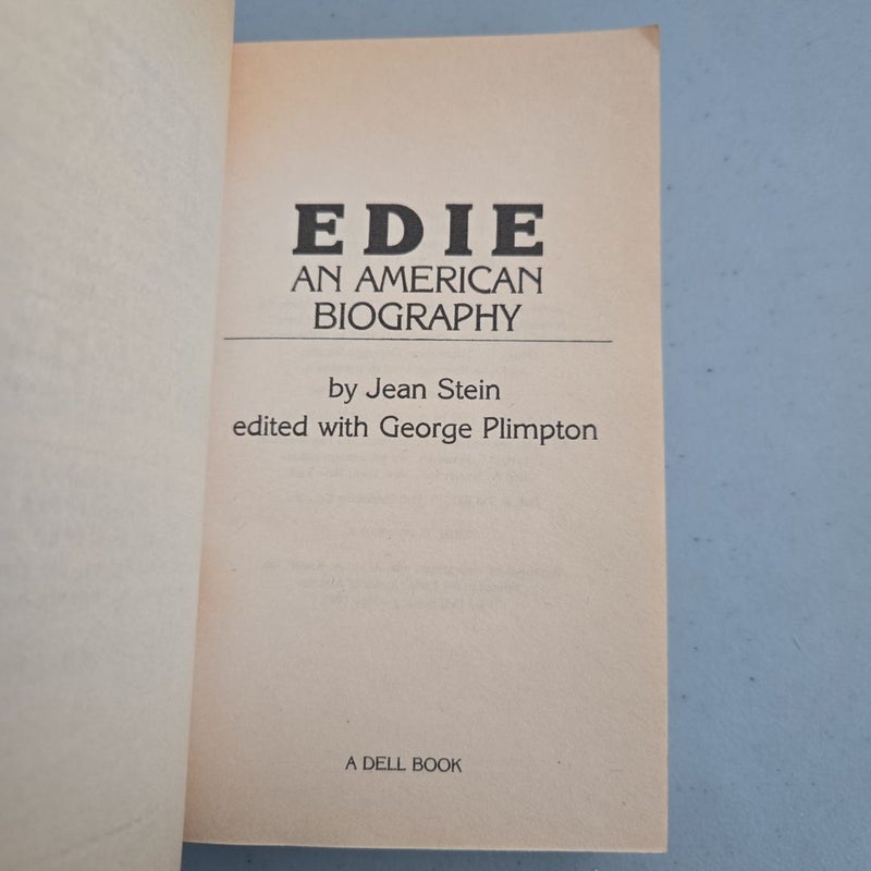 Edie: An American Biography 
