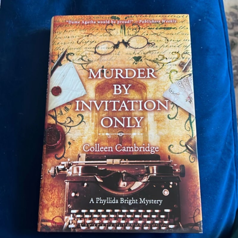 Murder by Invitation Only