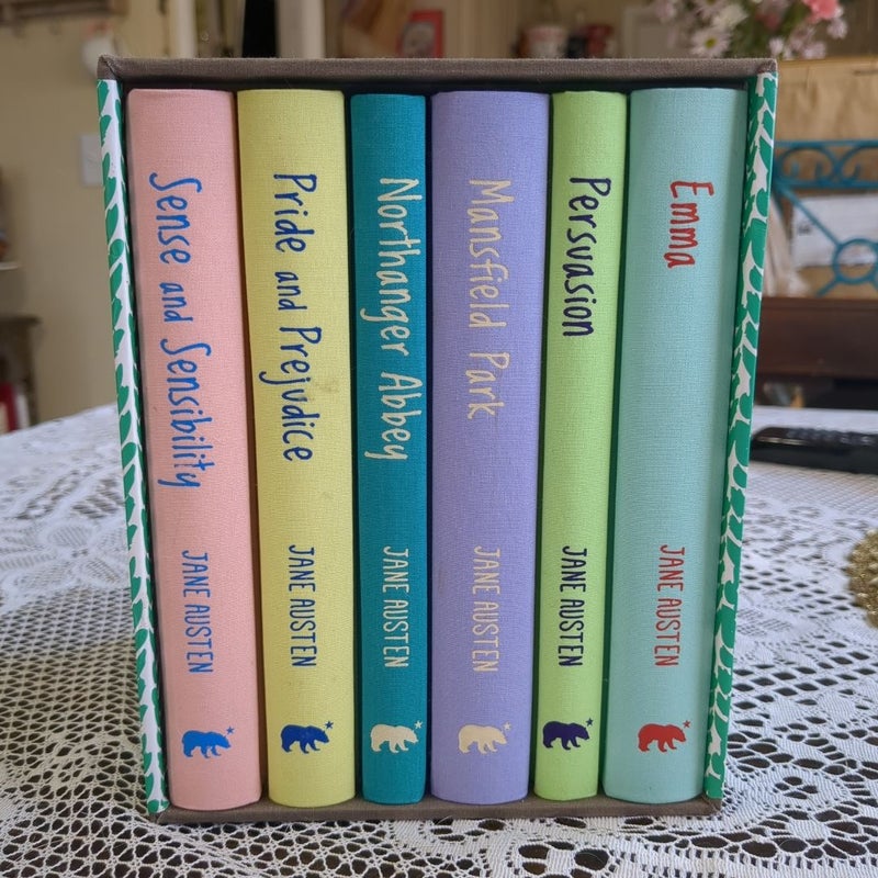 The Jane Austen Collection set of 6 books