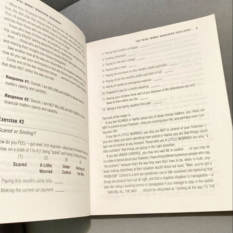 The Total Money Makeover Workbook