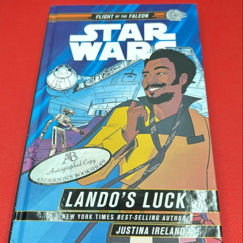 *SIGNED* Star Wars: Lando's Luck 1st Edition