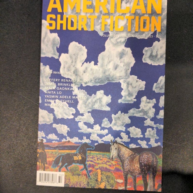 American Short Fiction Vol 26 Issue 78