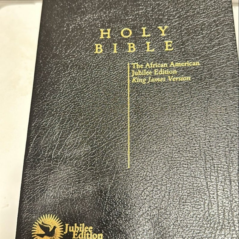 Holy Bible The African American  Jubilee  Edition