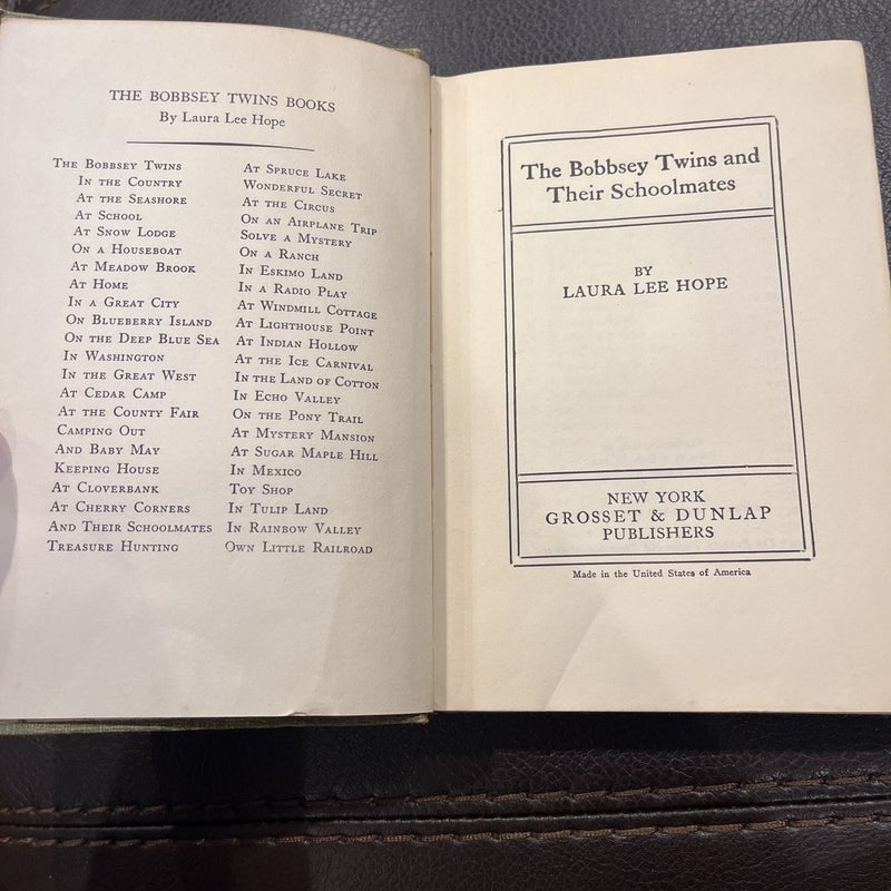 The Bobbsey Twins and Their Schoolmates