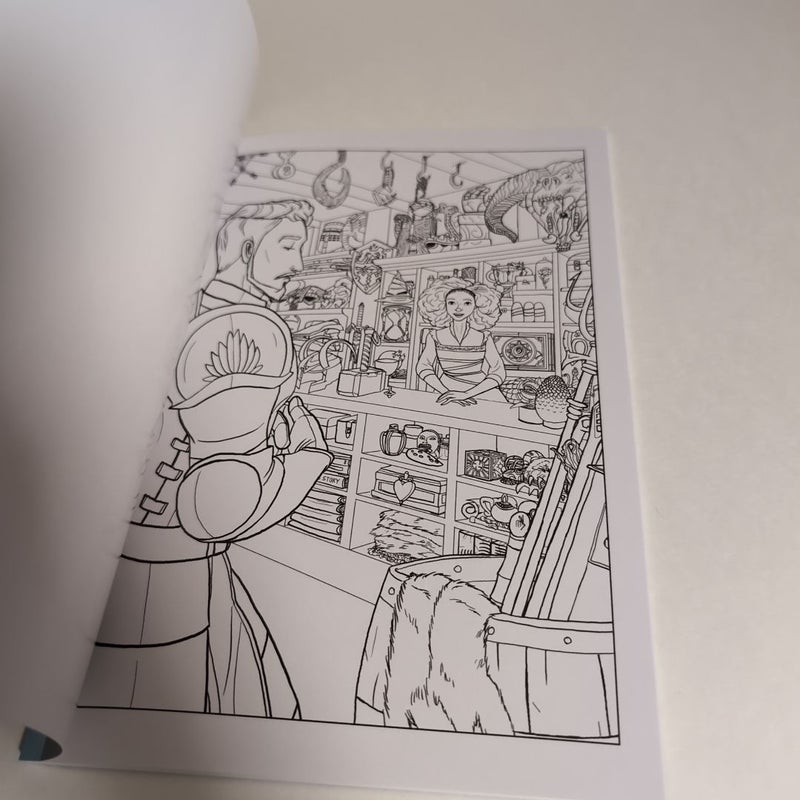 The Midnight Radio Coloring Book