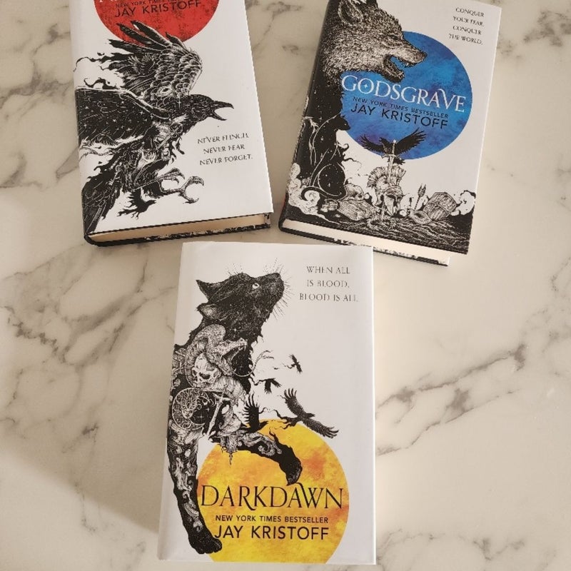 Nevernight Trilogy - UK Hardcover Editions