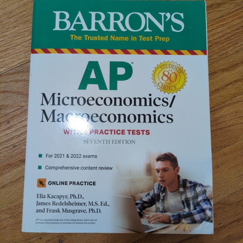 AP Microeconomics/Macroeconomics: 4 Practice Tests + Comprehensive Review + Online Practice