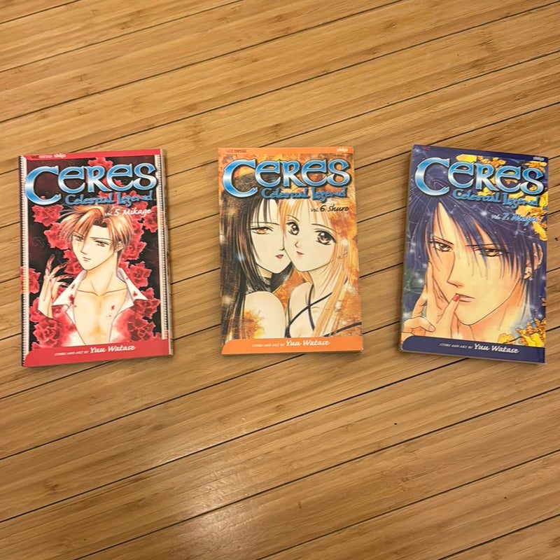 Ceres: Celestial Legend, Vol. 5, 6, and 7