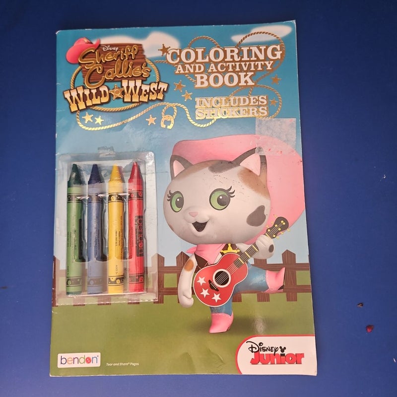 Disney's Sherif Callie's Wild West Coloring & Activity Book