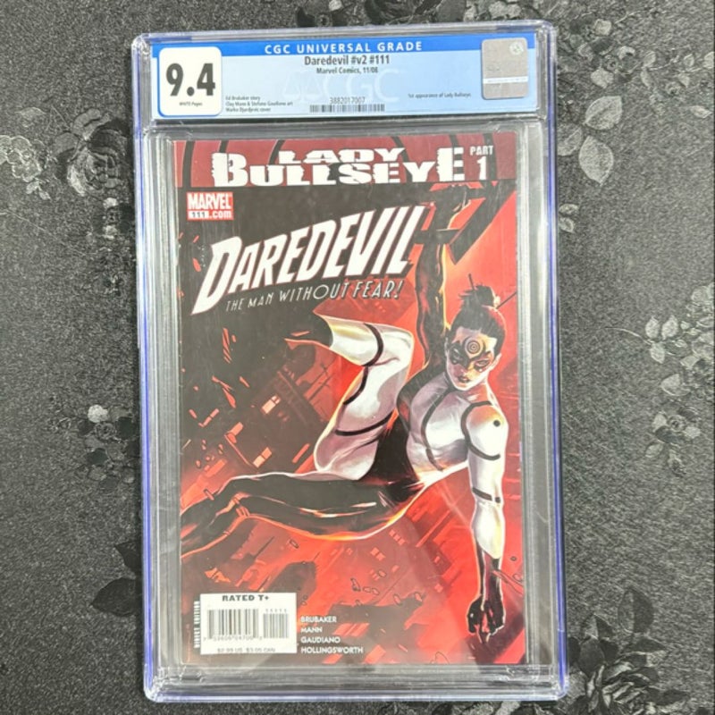 Daredevil #V2 # 111 11/08 Marvel Comics 9.4 CGC