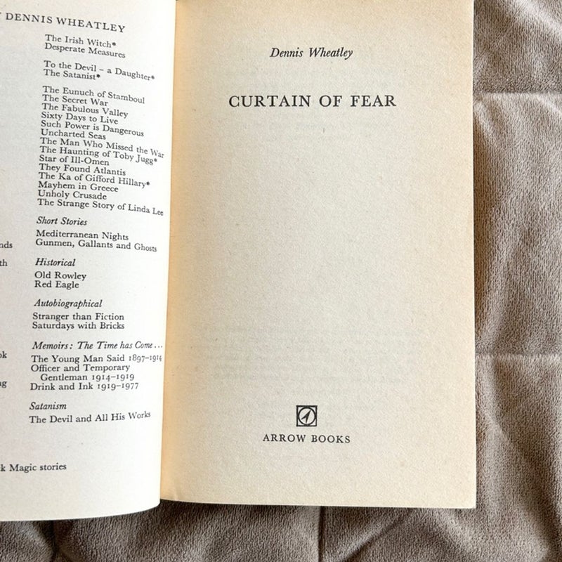 Curtain of Fear 1607