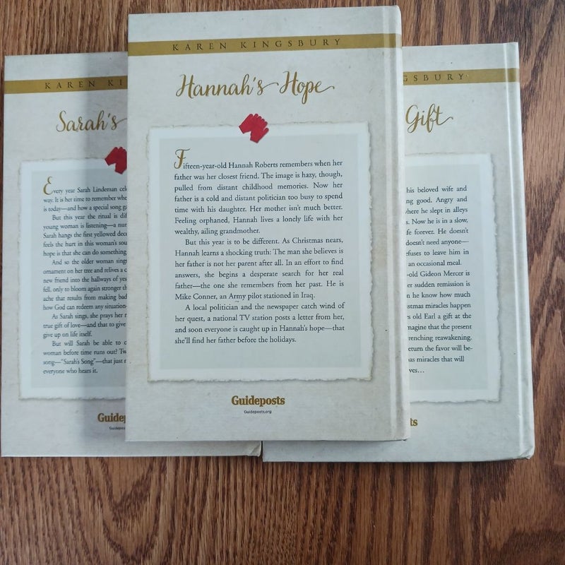 The Red Glove Stories (Sarah's Song, Hannahs Hope and Gideons Gift)