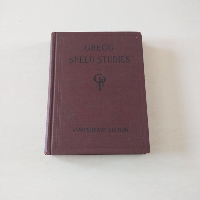 Gregg Speed Studies - Anniversary Edition