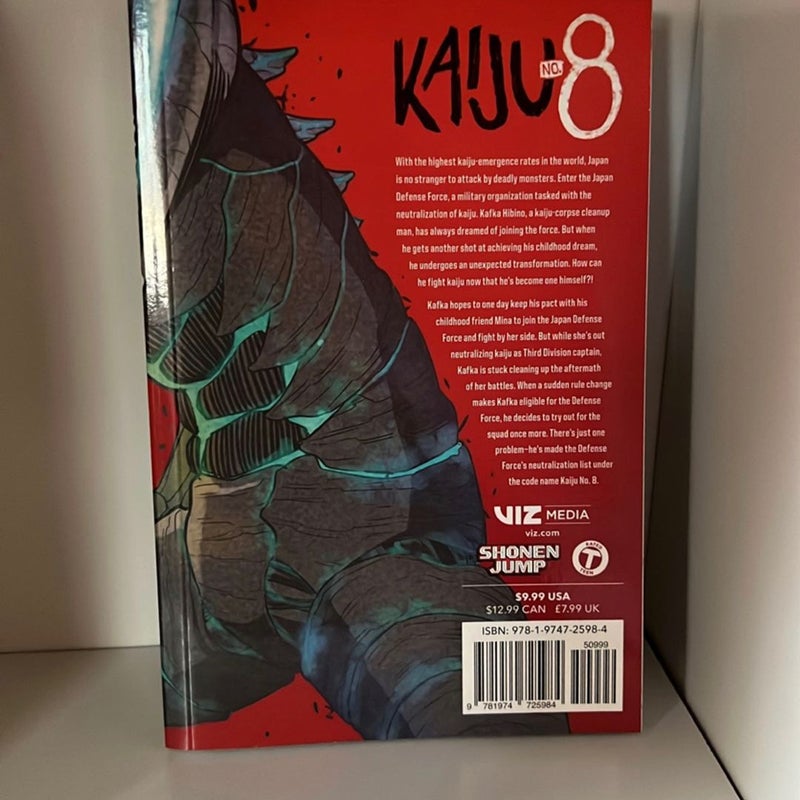 Kaiju no. 8 Manga volume 1